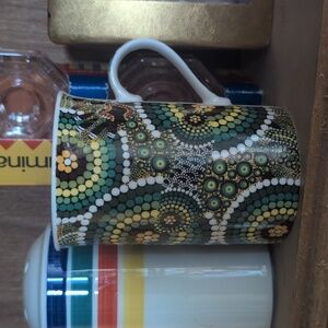 Bunabiri Colorful Patterned Mug